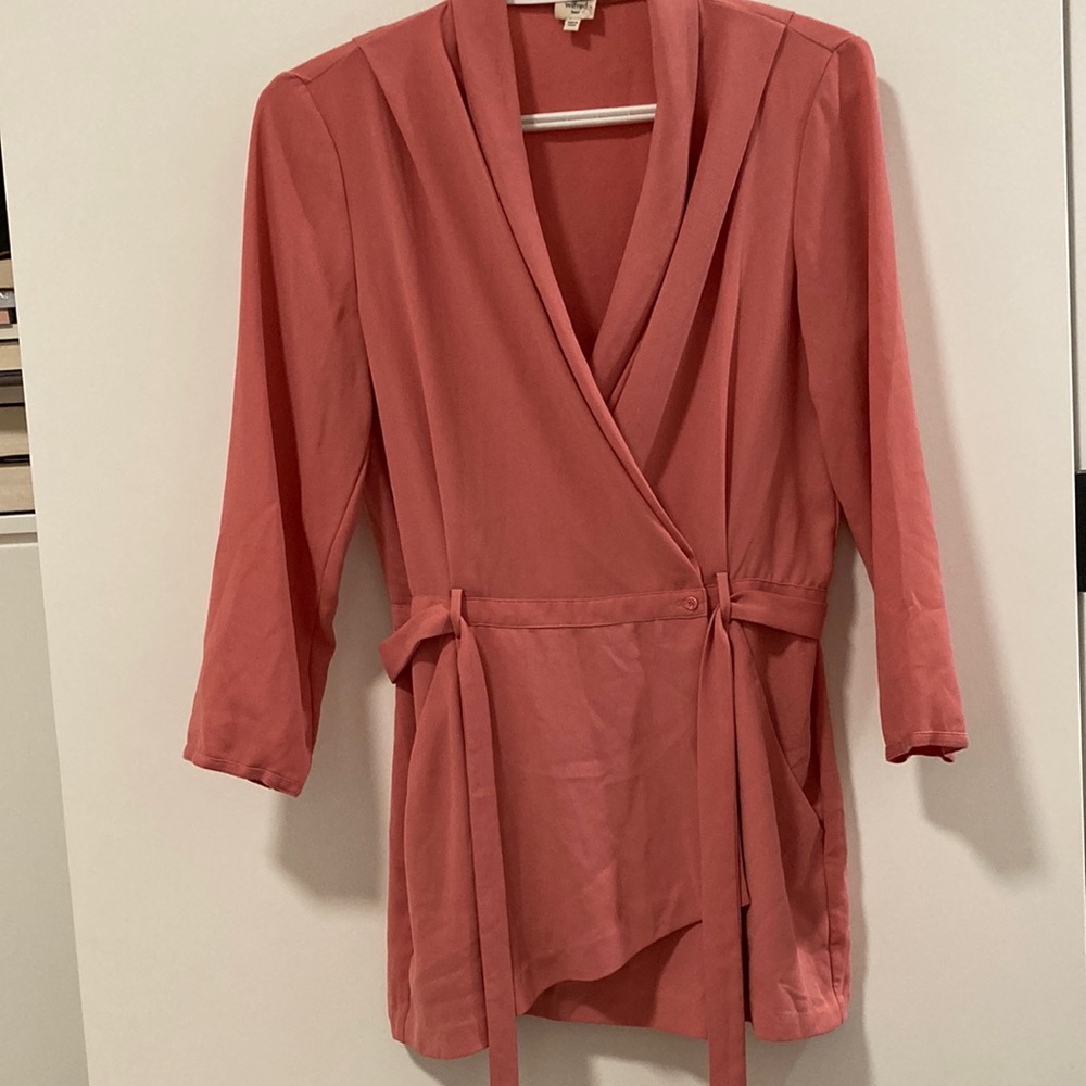 WILFRED wrap blouse/ tunic